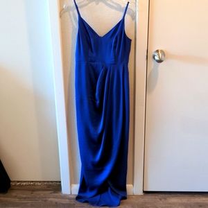 NWT Express Blue Wrap Dress